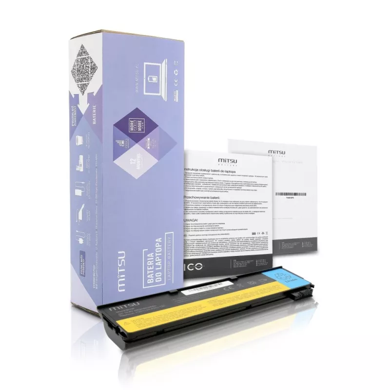 Baterija, skirta Lenovo T440, X240 4400 mAh (48 Wh) 10,8 - 11,1 V