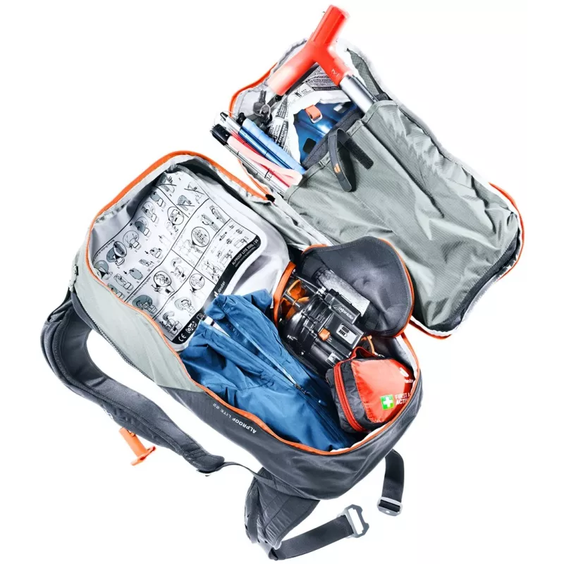 Deuter Alproof Lite 22 tin/Juoda - lavinų kuprinė