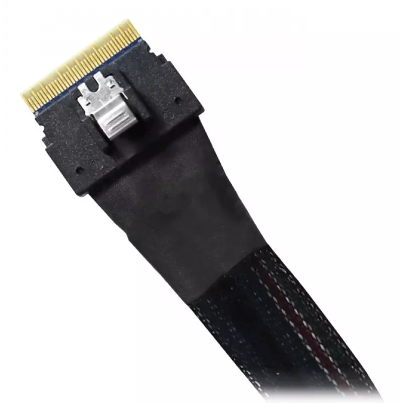 ICY DOCK - SlimSAS 8i SFF-8654 į 2x SlimSAS 4i SFF-8654 kabelis - 0,5M