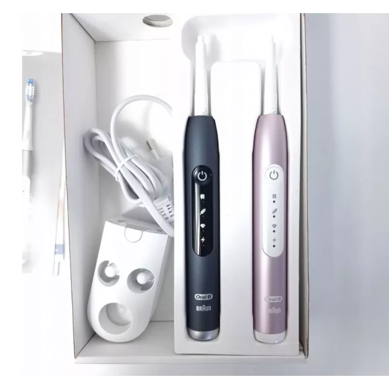 Oral-B Pulsonic SlimLuxe 4900 elektrinis dantų šepetėlis, dviejų rinkinys