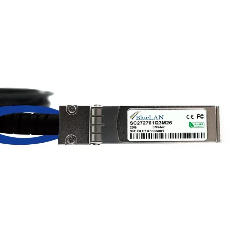 Blueoptics SFP-H25G-CU1M-BL ryšio priedas