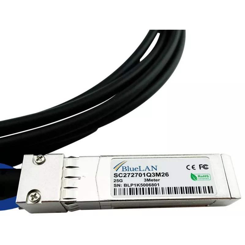 Blueoptics SFP-H25G-CU1M-BL ryšio priedas