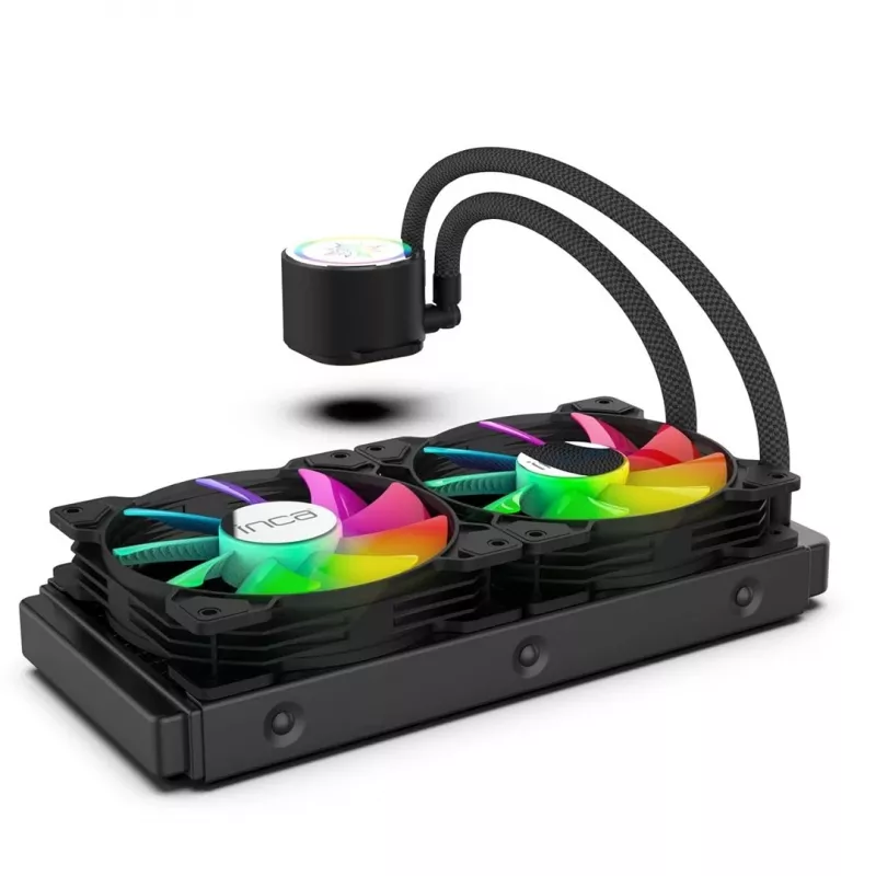 INCA ISS-02XN CPU SKYSTO aušintuvo 2 x 120 mm PWM ventiliatorius