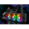 INCA ISS-03XN CPU skysčio aušintuvas 3 x 120 mm PWM ventiliatorius