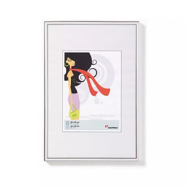 Walther Design New Lifestyle 15 x 20 - Plastikinis - Sidabrinis - 10 x 15 cm - 150 mm - 200 mm