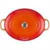 Le Creuset Signature Roaster ovalus 40cm orkaitėje raudonas (21178400902430)
