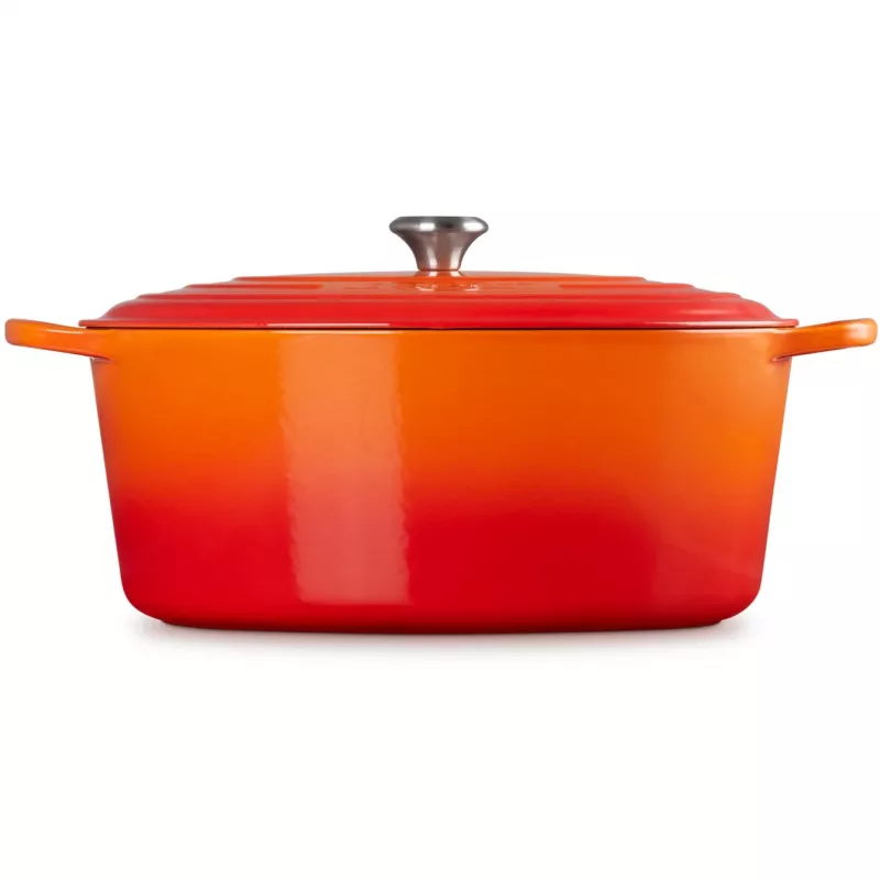 Le Creuset Signature Roaster ovalus 40cm orkaitėje raudonas (21178400902430)