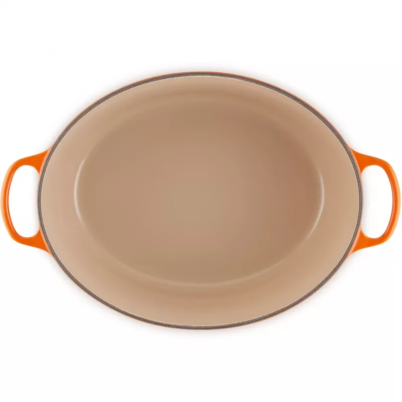 Le Creuset Signature Roaster ovalus 40cm orkaitėje raudonas (21178400902430)