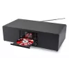 JVC RD-E984B - „viskas viename“ mini bokštelis, juodas