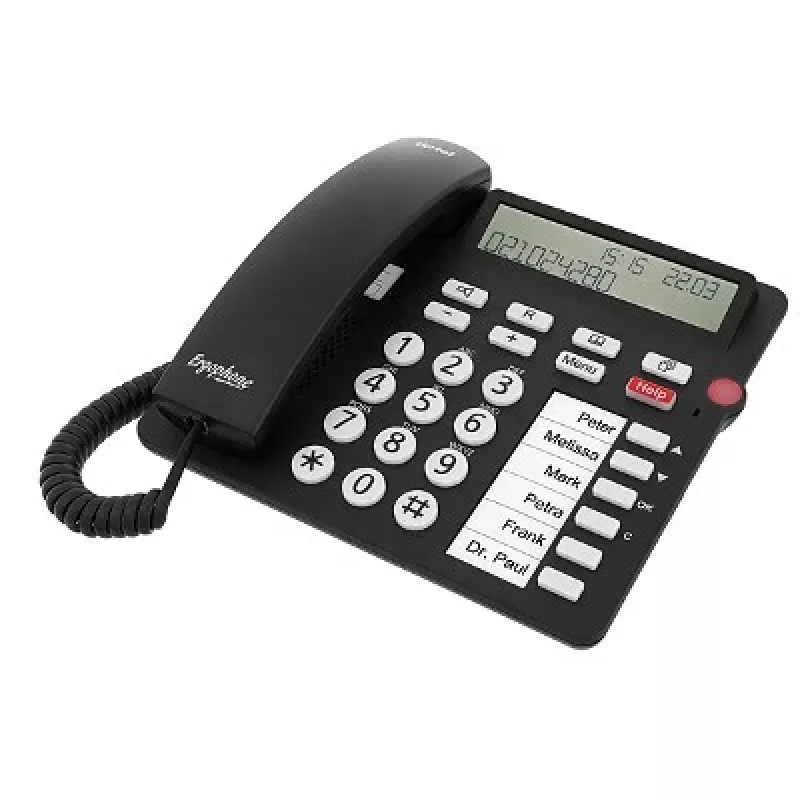 Tiptel 1081000 juodas