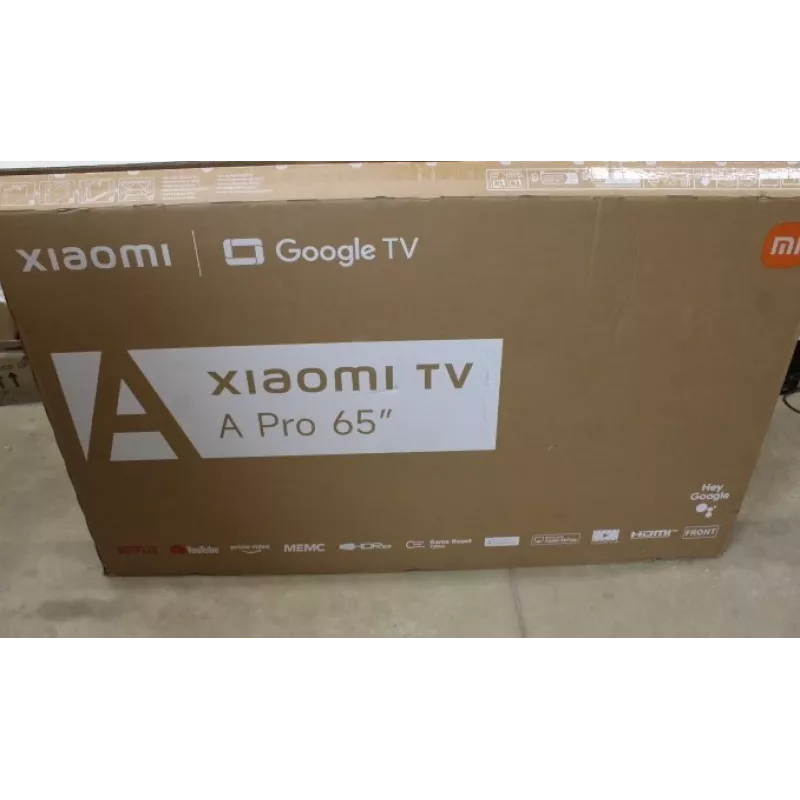 SALE OUT. Xiaomi QLED TV A Pro 2026 65 col. | Xiaomi QLED TV A Pro 2026 | 65 | Išmanusis televizorius | Google TV | 4K UHD | PAŽEISTA PAKUOTĖ