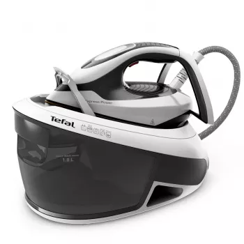 Tefal Express Power SV8130 2800 W 1,8 L Durilium AirGlide Autoclean padas Juoda, Balta