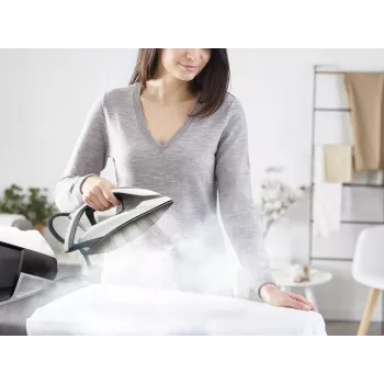 Tefal Express Power SV8130 2800 W 1,8 L Durilium AirGlide Autoclean padas Juoda, Balta