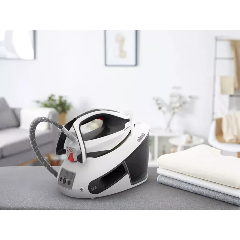 Tefal Express Power SV8130 2800 W 1,8 L Durilium AirGlide Autoclean padas Juoda, Balta