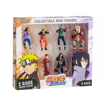 Naruto Shippuden Figūrėlių Rinkinys - 8 Vnt. Deluxe Edition VER. A
