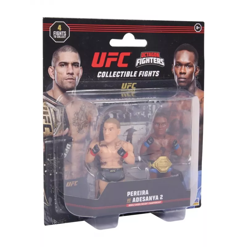 Ufc Octagon Fighters S1 Collectible Fights - Pereira VS. Adesanya 2