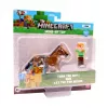 Minecraft S2 3D WIND-UP žaislas - Alex ir arklys