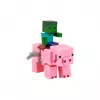 Minecraft S2 3D WIND-UP žaislas - kūdikis zombis ir kiaulė