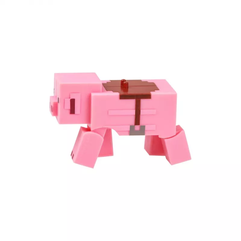 Minecraft S2 3D WIND-UP žaislas - kūdikis zombis ir kiaulė
