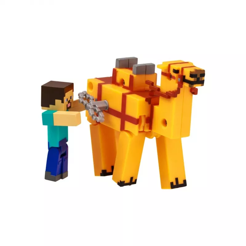 “Minecraft” S2 3D užvedamas žaislas – Styvas ir kupranugaris
