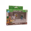 Minecraft S2 3D WIND-UP žaislas – Višta ir raitelis