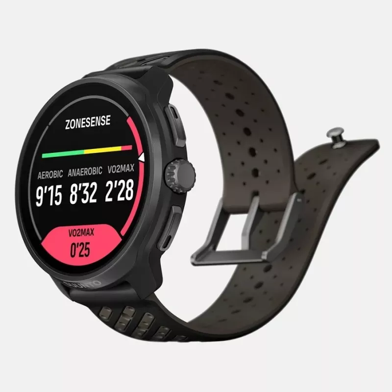Suunto Race 2 Titanium Juoda sportinis laikrodis