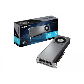 GIGABYTE Radeon AI PRO R9700 AI TOP 32G vaizdo plokštė, 32 GB GDDR6 - Mažmeninė prekyba