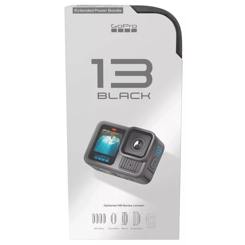 „GoPro Hero 13“ išplėstinės galios rinkinys – juodas (CHDRB-134-RW)