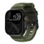 NOMAD Rocky Point dirželis Apple Watch 46mm/49mm žaliai juodas