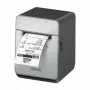 Epson TM-L100, 8 taškų/mm (203 dpi), pjaustytuvas, belipnis, USB, Lightning, BT, Ethernet, juodas etikečių spausdintuvas, tiesioginis terminis, Skiriamoji geba: 8 taškų/mm (203 dpi), laikmenos plotis (maks.): 80 mm