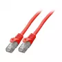 EFB-Elektronik RJ45 komutacinis kabelis Cat.6 U/UTP LSZH CCA raudonas 1,5m Gamintojas: EFB Elektronik (K8104RT.1,5)