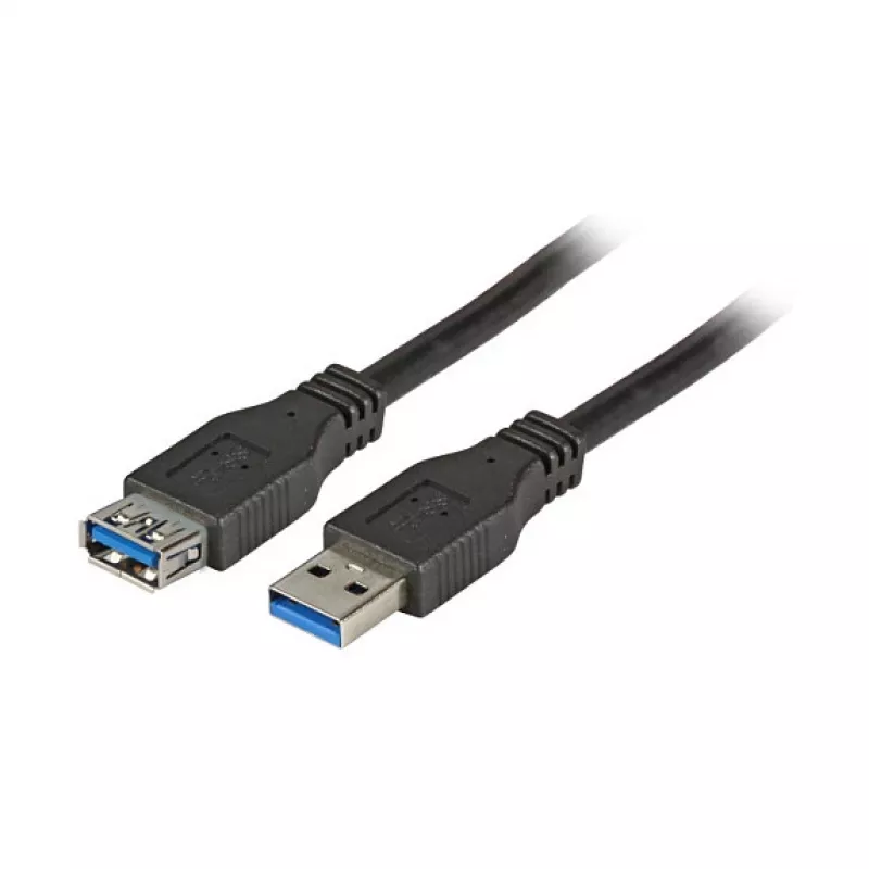 Efb K5237.5 USB kabelis, juodas