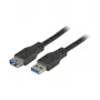 Efb K5237.5 USB kabelis, juodas