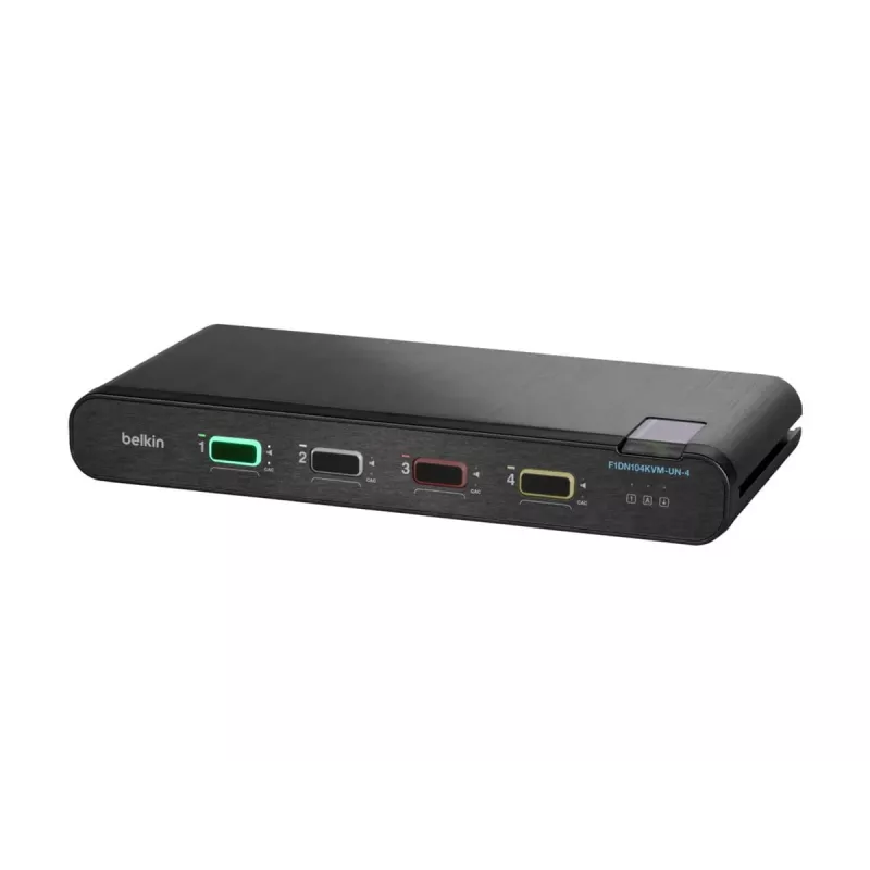 4P Sngl Head DP/HDMI to DP/HDMI Video Sec DT Kvm SW NO Cac PP4.0