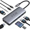 INCA adapteris ITPC-10TX USB-C 9-in-1 - Adapteris