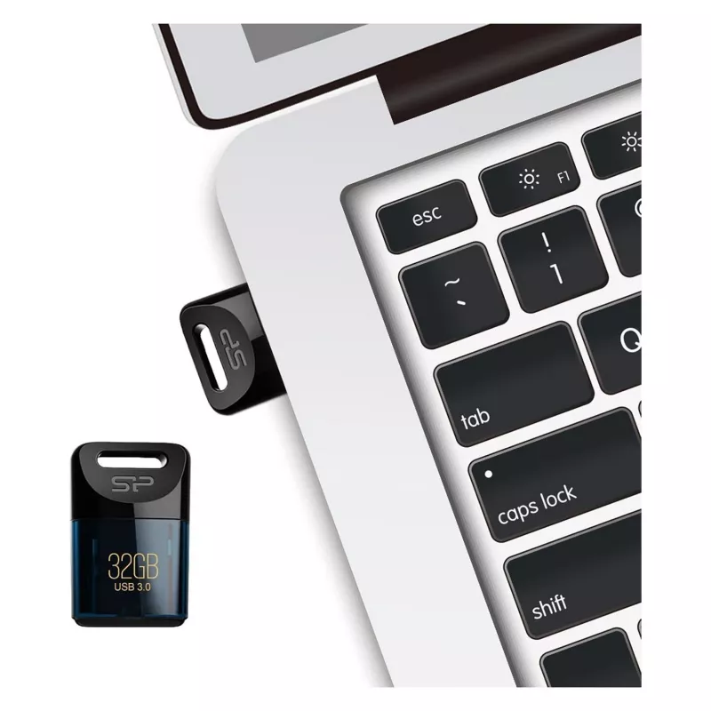 SILICON POWER Jewel J06 - USB Flash Drive - 32GB - USB3.0 - tamsiai mėlyna (SP032GBUF3J06V1D)