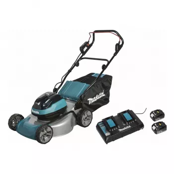 Lawn Mower Makita DLM466PT2 2x18V baterija Powered