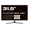 JAPANNEXT 4K UHD monitorius 80 cm (31,5) 3840x2160 pikselių, VA skydelis, 5 ms, 60 Hz, AMD FreeSync, HDMI, DisplayPort (JN-V315UHDR)