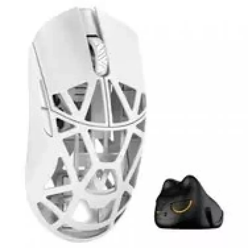 Wl pelė MINI-SHIXIN-WHITE-O tinklo įrenginys baltas