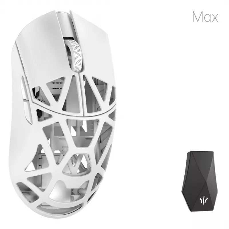 Wl pelė MAX-MILKY WHITE-O-SHIXIN Tinklo įrenginys baltas