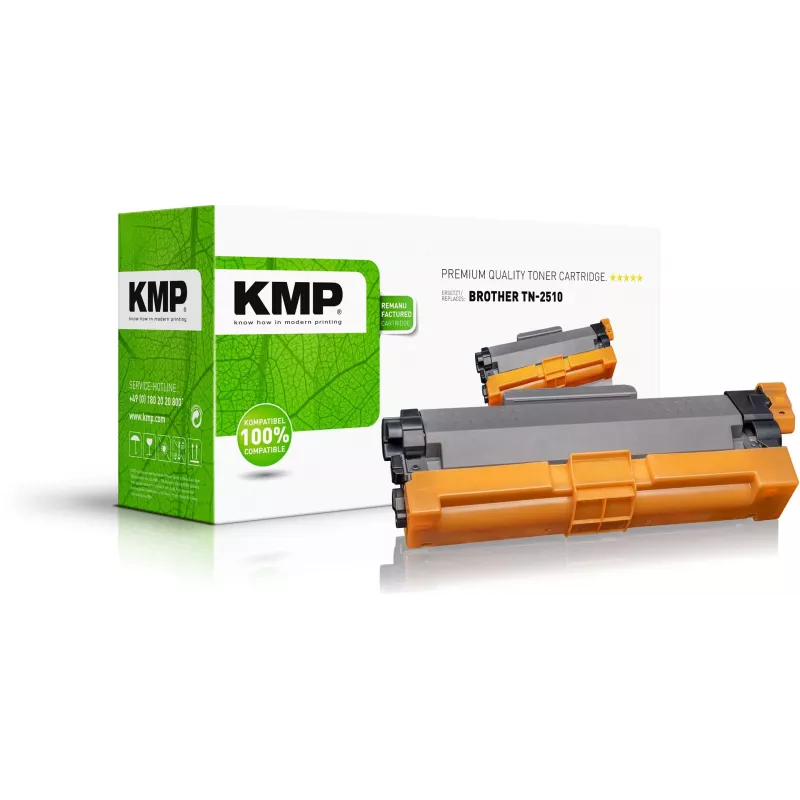 KMP juodas dažiklis (toneris), suderinamas su brother TN-2510 (1270,0000)