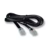 EFB-Elektronik modulinis kabelis juodas, 2 x RJ10 (4/4) kištukas, 1:1, 0,5 m Gamintojas: EFB Elektronik (K2402SW.050)