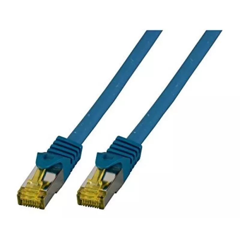EFB-Elektronik RJ45 sujungimo kabelis Cat.6A S/FTP LSZH Cat.7 neapdorotas kabelis mėlynas 25 m Gamintojas: EFB Elektronik (MK7001.25BL)
