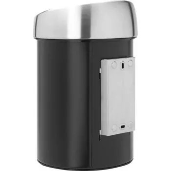 Šiukšliadėžė BRABANTIA Touch Bin 3 l matinė juoda modelis 36 44 40 kompaktiško dizaino