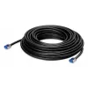 LANCOM - tinklo kabelis - RJ-45 (V) į RJ-45 (V) - 30,0 m - 6,5 mm - S/FTP - CAT 6a - lauko - juodas (61337)