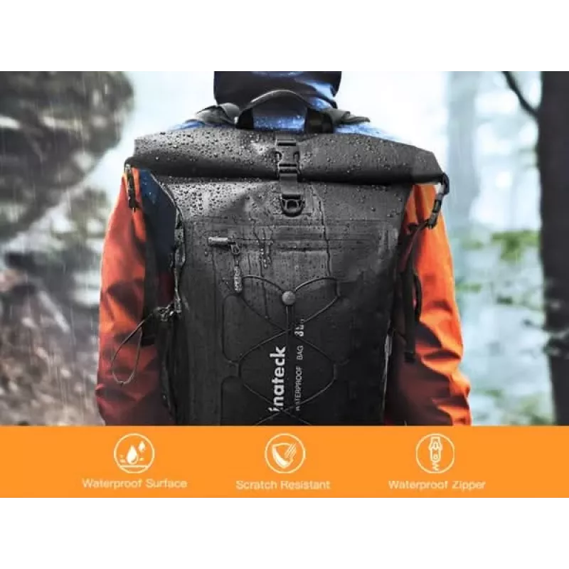 Inateck nešiojamojo kompiuterio kuprinė BP06001 juoda 30-35L