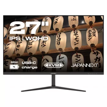 JAPANNEXT JN-IPS27WQHDR-C65W 16 9 HDMI/DP WQHD - plokščiaekranis (TFT/LCD)