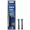 Oral-B EB50BRB-2 Pro CrossAction juodi keičiamųjų šepetėlių galvučių, 2 vnt. pakuotė