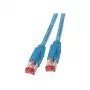 EFB-Elektronik RJ45 komutacinis kabelis Cat.6A S/FTP LSZH Draka UC900 TM21 mėlynas 40m Gamintojas: EFB Elektronik (K8054.40)
