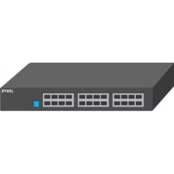 ZyXEL GS1100-24ES Nevaldomas komutatorius su DIP selekt. - Komutatorius - 1 Gbps